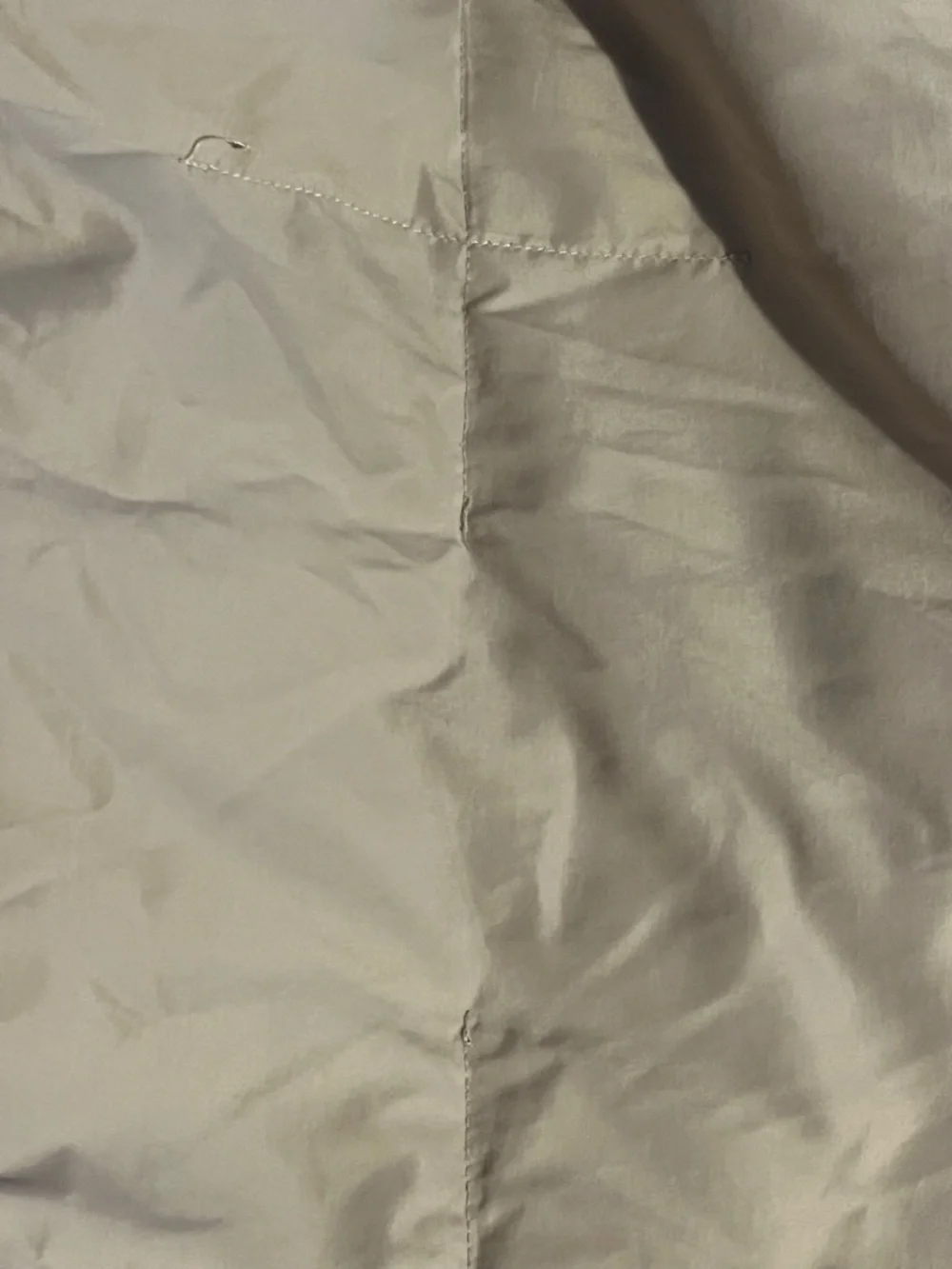 Tan or Light Beige Comforter - Neutral ~ Quilted Down Comforter ~ no tags 56x85”